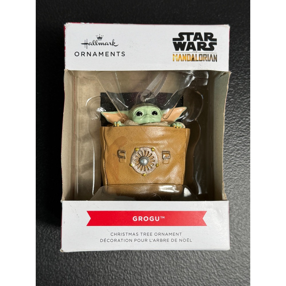 Hallmark Star Wars The Mandalorian Grogu‎ Ornament New In Box